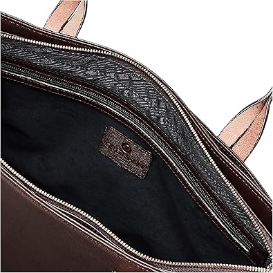 OFFERMANN トートバッグ ダークブラウン エアガイツ 70002 OFFERMANN トートバッグ メンズ ビジネスバッグ レザー エース